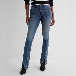 EXPRESS, Mid Rise Skyscraper Ultra Hyper Stretch Jeans